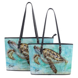 Sea Turtle Tote Bags