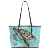Sea Turtle Tote Bags