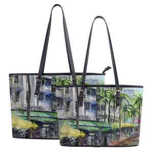 South Beach Miami Tote Bags