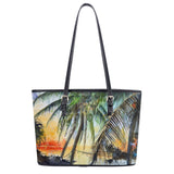 Sunset Palms Tote Bags