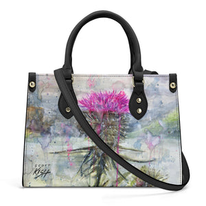 Luxury Scottish Thistle Purse
