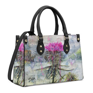 Luxury Scottish Thistle Purse