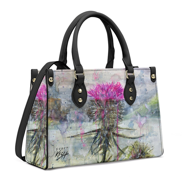 Luxury Scottish Thistle Purse