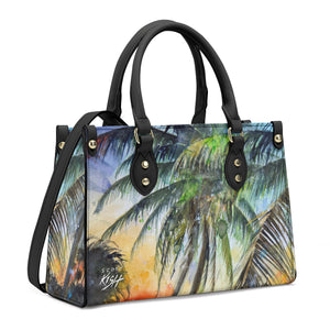 Luxury Sunset Palms Purse