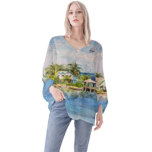 Bahamas Long Sleeve Blouse