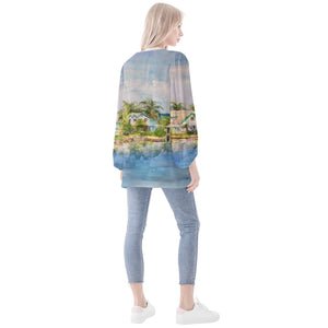 Bahamas Long Sleeve Blouse