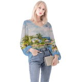Bahamas Long Sleeve Blouse