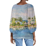 Bahamas Long Sleeve Blouse