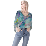 parrotfish long sleeve blouse