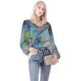 Parrotfish Long Sleeve Blouse