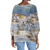 Sandpiper Long Sleeve Blouse