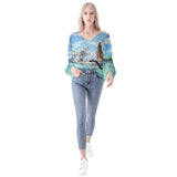 Boating Long Sleeve Blouse