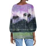 Palm Beach Long Sleeve Blouse