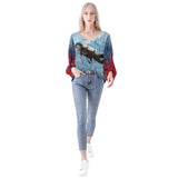 Scuba Diving Long Sleeve Blouse