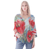 Poppy Puff Sleeve Blouse