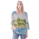 Bahamas Puff Sleeve Blouse
