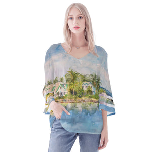 Bahamas Puff Sleeve Blouse