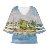Bahamas Puff Sleeve Blouse