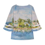 Bahamas Puff Sleeve Blouse