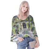 hemingway house puff sleeve blouse