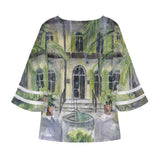 Hemingway House Puff Sleeve Blouse