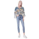 Sandpiper Puff Sleeve Blouse