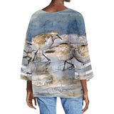 Sandpiper Puff Sleeve Blouse