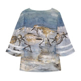 Sandpiper Puff Sleeve Blouse