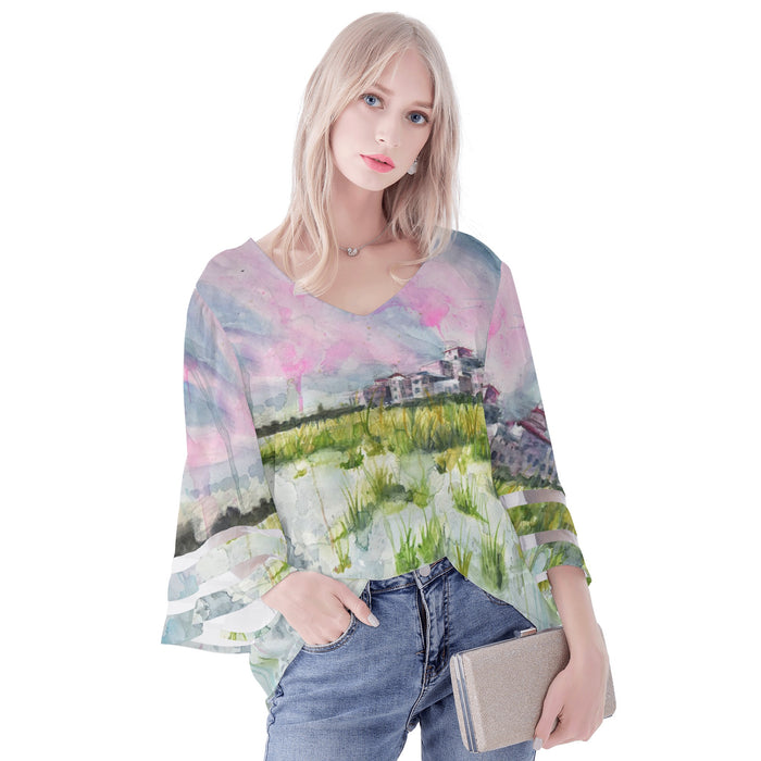 Don CeSar Puff Sleeve Blouse