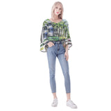 palm tree blouse