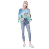Boating Puff Sleeve Blouse