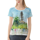 Sanibel Island Lighthouse Beach T-Shirt