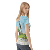 Sanibel Island Lighthouse Beach T-Shirt