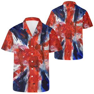 Union Jack Flag Hawaiian Shirt