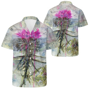 Scottish Thistle Hawaiian Shirt