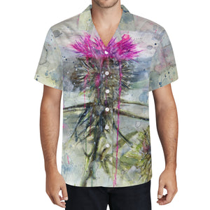 Scottish Thistle Hawaiian Shirt