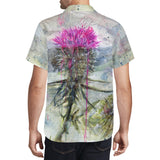 Scottish Thistle Hawaiian Shirt