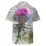 Scottish Thistle Hawaiian Shirt