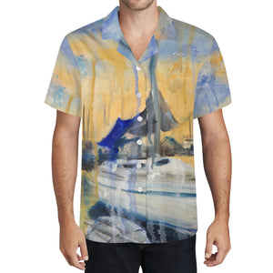 Sailboat at Sunset Hawaiian Shirt