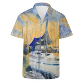 Sailboat at Sunset Hawaiian Shirt