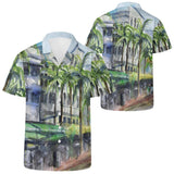 Palm Tree Hawaiian Shirt - South Beach Miami