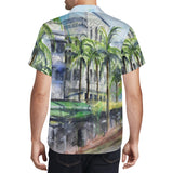 Palm Tree Hawaiian Shirt - South Beach Miami