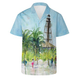 Sanibel Island Lighthouse Beach Hawaiian Shirt