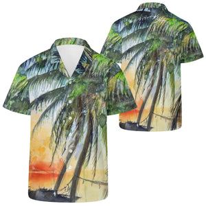 Sunset Palms Hawaiian Shirt