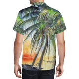 Sunset Palms Hawaiian Shirt