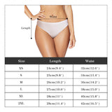 women's bikini briefs - size chart