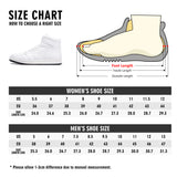 Women's Shark High Top Leather Shoes