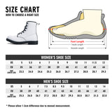 Women's Shark Leather Combat Boots