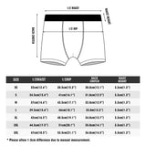 men's boxer briefs - dimensions