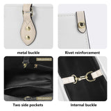 Luxury Leather Canadian Flag Purse